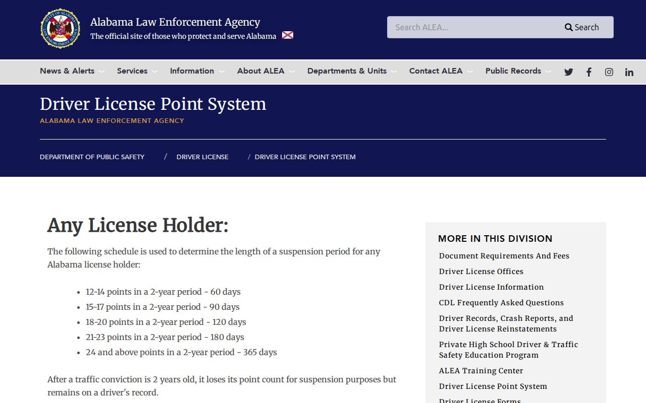 Blountsville court docket and separate Alabama driver record source